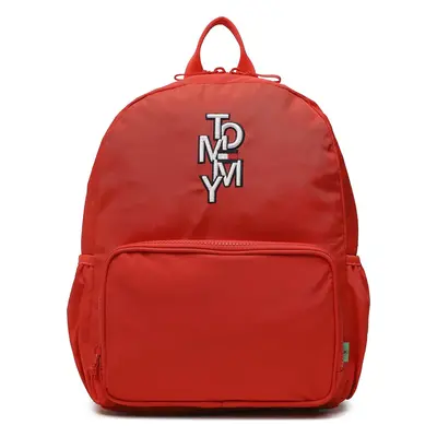 Batoh Tommy Hilfiger Tommy Logo Backpack AU0AU01551 Červená