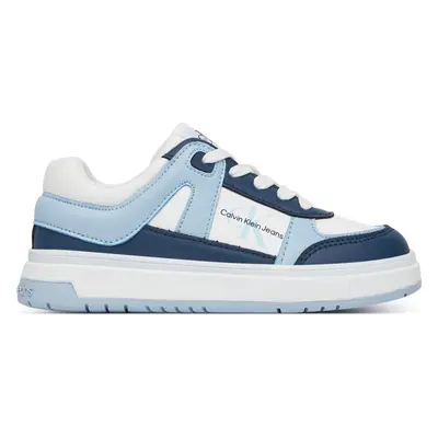 Sneakersy Calvin Klein Jeans Low Cut Lace-Up Sneaker V3X9-82091-1355 M Modrá