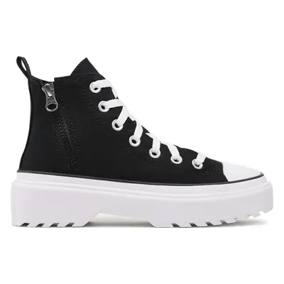 Plátěnky Converse Chuck Taylor All Star Lugged Lift Hi A03011C Černá