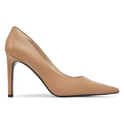 Lodičky Calvin Klein Heel Pump 90 - Lth HW0HW02336 Hnědá