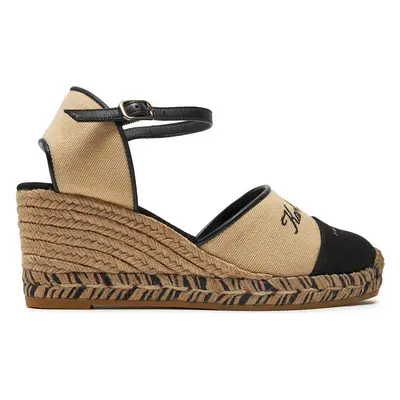 Espadrilky KARL LAGERFELD KL32203 Béžová