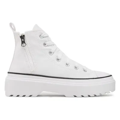 Plátěnky Converse Chuck Taylor All Star Lugged Lift Hi A03012C Bílá