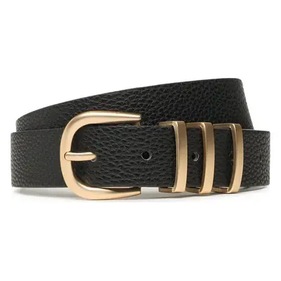 Dámský pásek Pieces Pclea Jeans Belt Noos 17082261 Černá