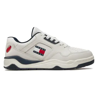 Sneakersy Tommy Jeans Tjm Logo Execution Basket EM0EM01379 Tmavomodrá