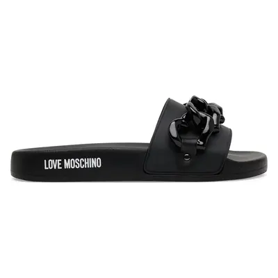 Nazouváky LOVE MOSCHINO JA28132G1MI17000 Černá