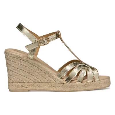 Espadrilky Geox D Gelsa D55TPA 000CF C2012 Zlatá