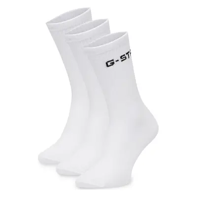 Ponožky G-Star Raw AS_G_STAR_001W_SS25 (3-PACK) Bílá