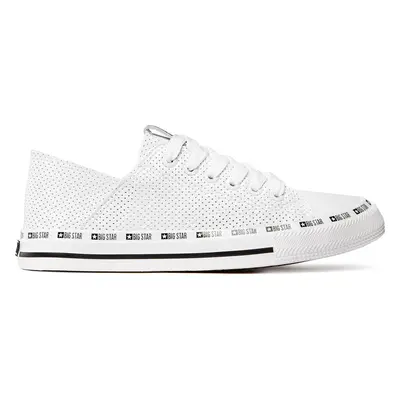 Plátěnky Big Star Shoes FF274024 Bílá