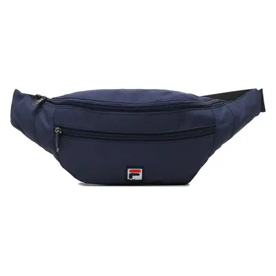 Ledvinka Fila Boshan Double Layer Zipper Waistbag FBU0082 Tmavomodrá