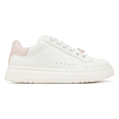 Sneakersy Calvin Klein Jeans Low Cut Lace-UP 3A9-82015-1355A M Bílá