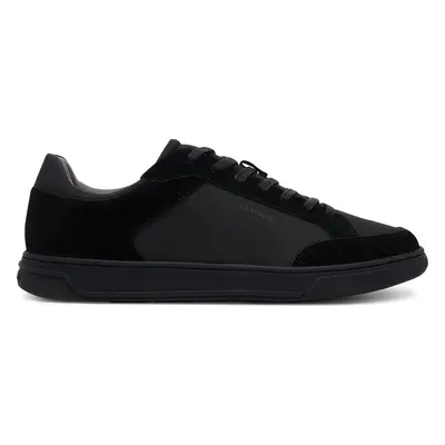 Sneakersy Calvin Klein Low Top Lace Up Repreve Mix HM0HM01802 Černá