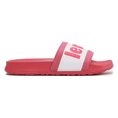 Nazouváky Le Coq Sportif Slide Wording W 2310327 Růžová