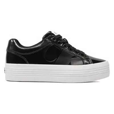 Sneakersy Calvin Klein Jeans Bold Vulc Flatf Low Lth Nbs Mr YW0YW01408 Černá