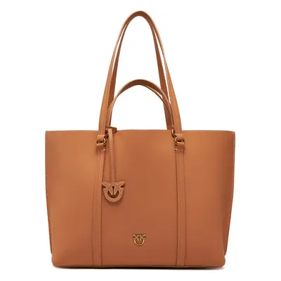 Kabelka PINKO Carrie Shopper Big AI 24-25 PLTT 102832 A1LF Béžová