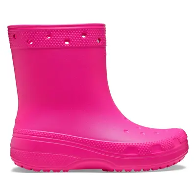 Holínky Crocs Classic Rain Boot 208363 Růžová