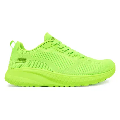 Sneakersy Skechers Bobs Squad Chaos-coo 117216/LIME Zelená