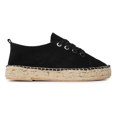 Espadrilky JENNY HZF098-01 Černá