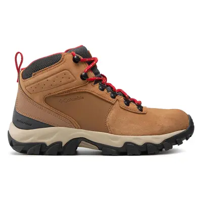 Trekingová obuv Columbia Newton Ridge Plus II Suede Wp BM2812 Hnědá