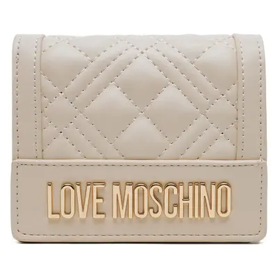 Malá dámská peněženka LOVE MOSCHINO JC5601PP1MLA0110 Béžová