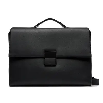 Brašna na notebook Calvin Klein Iconic Plaque Laptop Bag K50K511651 Černá