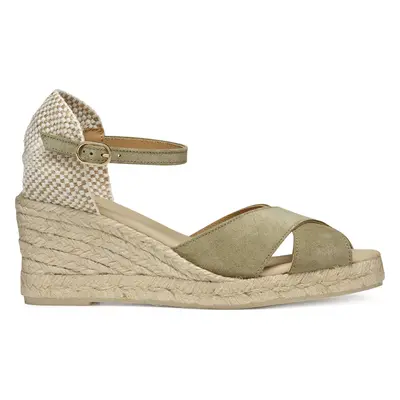 Espadrilky Geox D Gelsa Low D45NGA 00022 C3704 Khaki