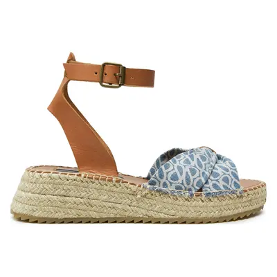 Espadrilky Pepe Jeans Kate Thelma PLS90674 Modrá