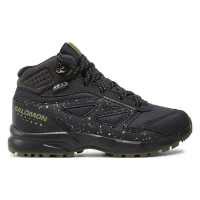 Trekingová obuv Salomon Outway Mid Climasalomon™ Waterproof L47283500 Černá