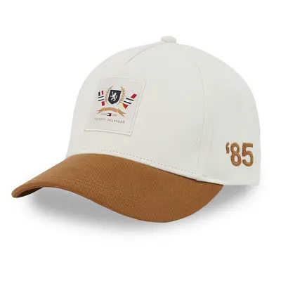 Kšiltovka Tommy Hilfiger Th Seasonal Preppy Logo Cap AM0AM13161 Écru