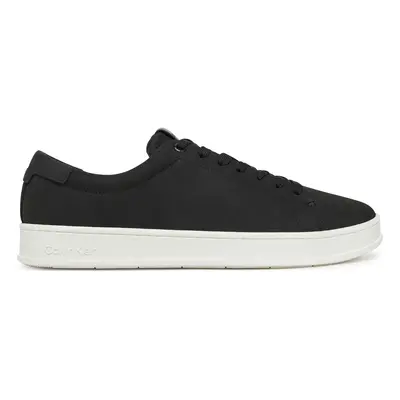 Sneakersy Calvin Klein Low Top Lace Up Nu HM0HM01758 Černá