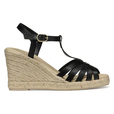 Espadrilky Geox D Gelsa D55TPA 00043 C9999 Černá