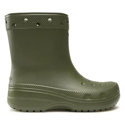 Holínky Crocs Crocs Classic Rain Boot 208363 Zelená