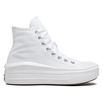 Plátěnky Converse Chuck Taylor All Star Move Platform 568498C Bílá