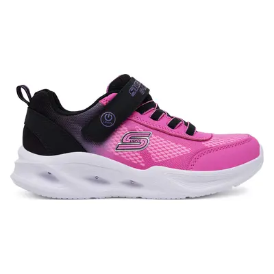 Sneakersy Skechers 303714L/BKHP Růžová