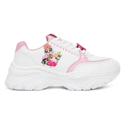 Sneakersy Powerpuff Girls BIC-SS25-336WBPPG Bílá