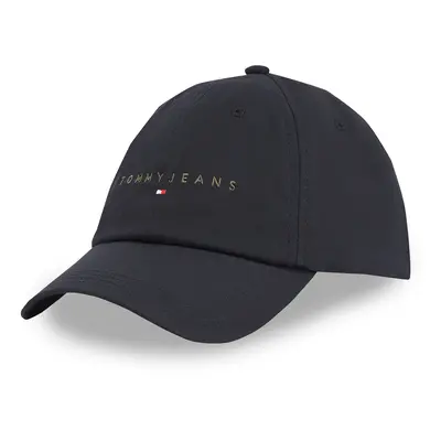 Kšiltovka Tommy Jeans Tjm Linear Logo Cap AM0AM12958 Černá