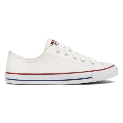 Plátěnky Converse Chuck Taylor All Star Dainty Ox 564981C Bílá