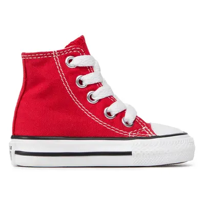 Plátěnky Converse Inft Chuck Taylor All Star Hi 7J232C Červená