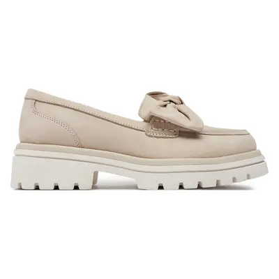 Loafersy Caprice 9-24751-42 Bílá