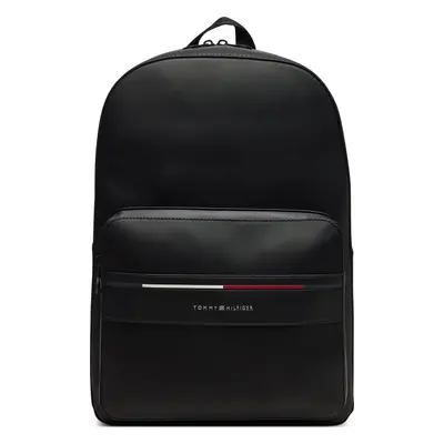 Batoh Tommy Hilfiger Th Foundation Backpack AM0AM13195 Černá