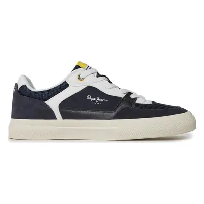 Sneakersy Pepe Jeans Kenton Master Mesh PMS30905 Tmavomodrá