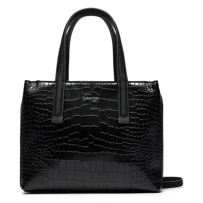 Kabelka Calvin Klein Ck Must Mini Tote_Croco K60K612163 Černá