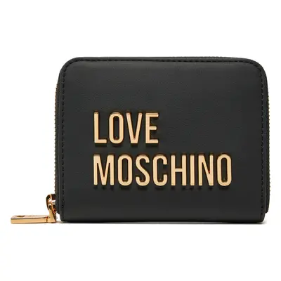 Malá dámská peněženka LOVE MOSCHINO JC5613PP1MKD0000 Černá