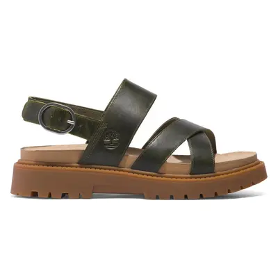 Sandály Timberland Clairemont Way Cross Strap Sandal TB0A2KZ5EEQ1 Khaki