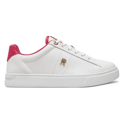 Sneakersy Tommy Hilfiger Elevated Essent Sneaker Monogram FW0FW07999 Béžová