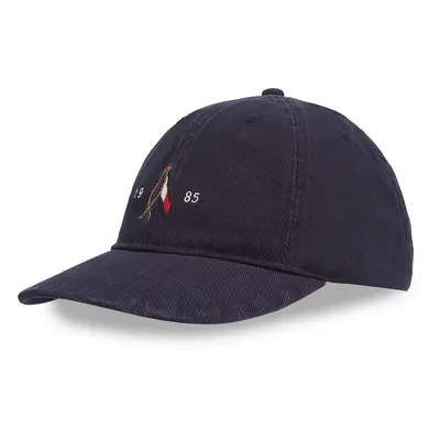 Kšiltovka Tommy Hilfiger Seasonal Flag Wash 6 Panel Cap AM0AM13348 Tmavomodrá