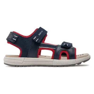 Sandály Geox J Sandal Alben Boy J35AVA 01520 C0735 D Tmavomodrá