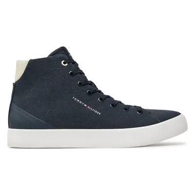 Tenisky Tommy Hilfiger Th Hi Vulc Summer Cvs FM0FM05076 Tmavomodrá