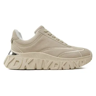 Sneakersy DKNY Laeoni K4408656 Béžová