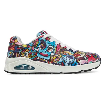 Sneakersy Skechers Uno - Color Doodle 183500/MLT Barevná