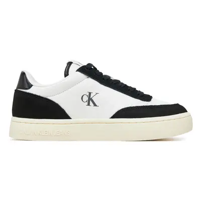 Sneakersy Calvin Klein Jeans Classic Cupsole Mix In YW0YW01767 Bílá